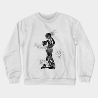 Basketball girl Crewneck Sweatshirt